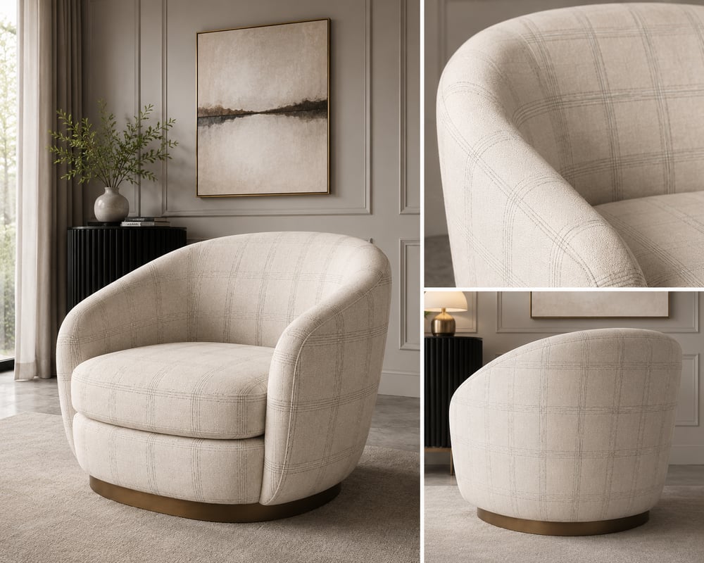 Image of Pattern Design - Ritual - Linen Blend