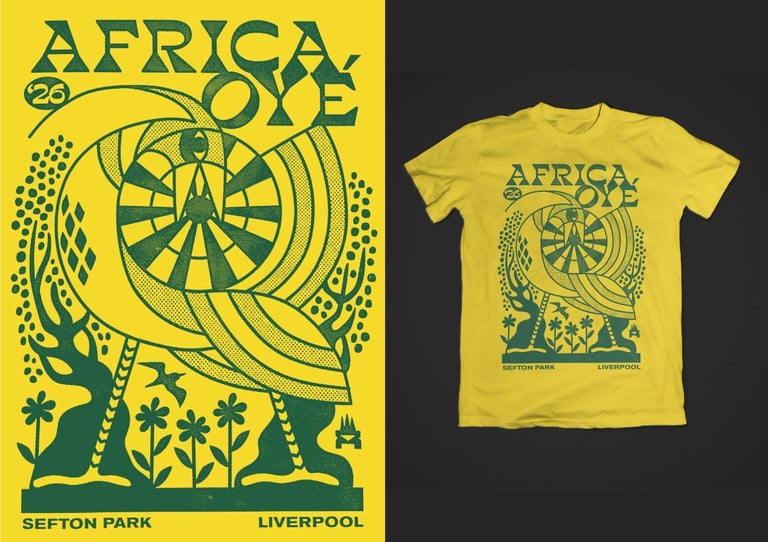 Africa Oyé 2026 Bird Tee