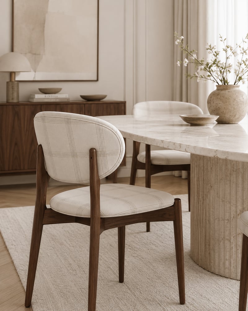 Image of Pattern Design - Ritual - Linen Blend