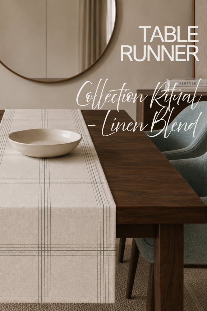 Image of Table Runner | Collection Ritual - Linen Blend 