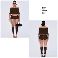 Brown 3 piece Set
