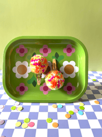 Image 1 of crazy daisy hair clips
