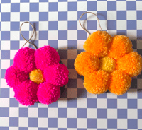 Image 2 of crazy daisy wall hanging