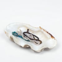 Image 1 of Vide-poche grand  coquillage Tridacne "bénitier"  naturel des années 70 - Porte savon