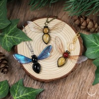 Image 1 of Crystal Bee necklace 