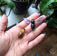 Image 6 of Crystal Bee necklace - small