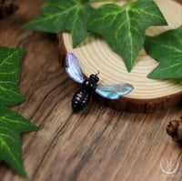 Image 4 of Crystal Bee necklace - small