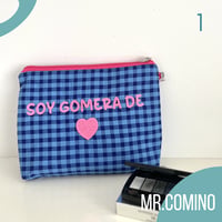 Image 2 of  neceser bordado Soy gomera de corazón