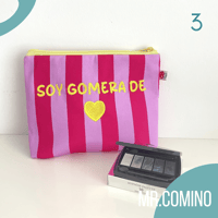 Image 5 of  neceser bordado Soy gomera de corazón