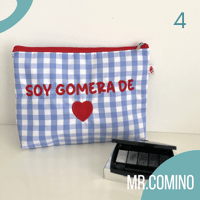 Image 6 of  neceser bordado Soy gomera de corazón