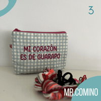 Image 4 of   neceser bordado  Mi corazón es de guarapo 