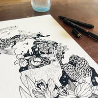 Image 6 of Smitten, fine art print (8x10 and 11x14)
