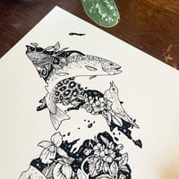 Image 4 of Smitten, fine art print (8x10 and 11x14)