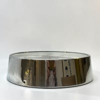 Image 8 of 30 cm - Horloge Brillié industrielle aluminium poli miroir  - Pendule Brillié fonctionnelle