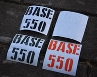 Image 1 of BASE 550 Die Cut Sticker 