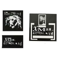 Xmal Deutschland × SET × Typo Patch × Anja/Typo Patch × Sticker