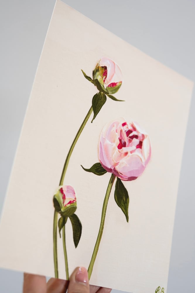 Image of Sarah Bernhardt Peony Giclée Print
