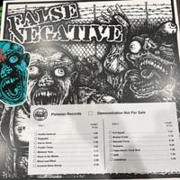 False Negative - All Over But The Shouting (Plebeian w/timing strip cover)- 12" vinyl