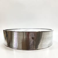 Image 8 of 30 cm Horloge industrielle Lambert en aluminium poli miroir des années 1950 -Fonctionnelle