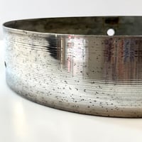 Image 10 of 30 cm Horloge industrielle Lambert en aluminium poli miroir des années 1950 -Fonctionnelle