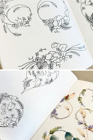 Image of Bouquet Letters by Elisabetta Sforza