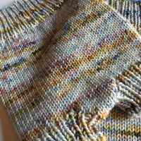Image 3 of merino wool high shorts.
