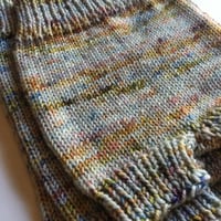 Image 4 of merino wool high shorts.