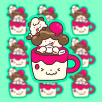 Slurpuff Cocoa Vinyl Sticker