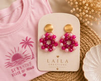 Image 5 of Handmade Stainless Steel Statement Earrings 
