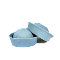 Image 1 of Sailor hat • denim clair