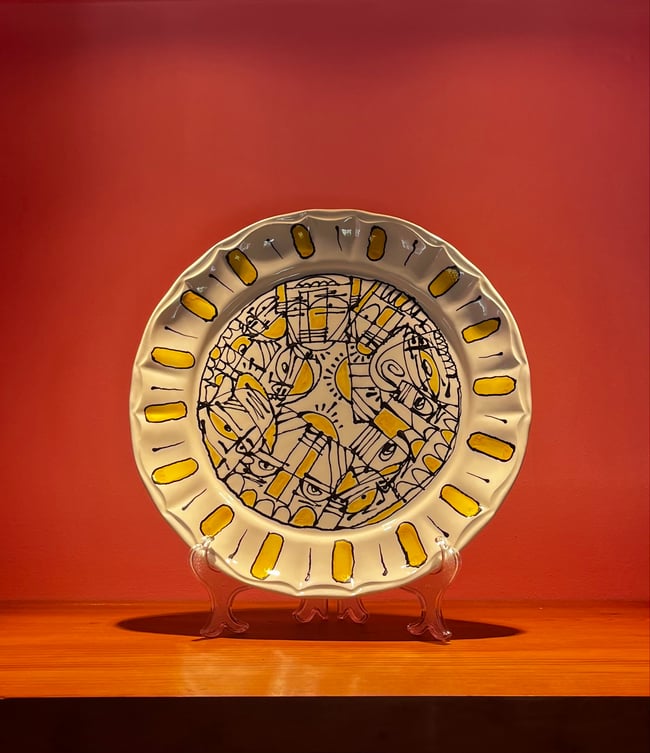 Sunny Side Up Plate