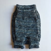 Image 1 of Merino wool high shorts in blues