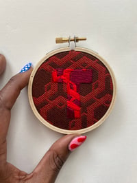 Image 2 of 3” Secret Alphabet Embroidery Commission Deposit