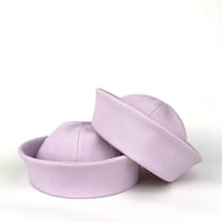 Image 1 of Sailor hat • sergé lilas