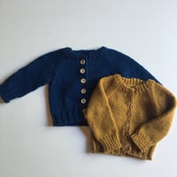 Image 3 of wool blend cardigan 3-6m