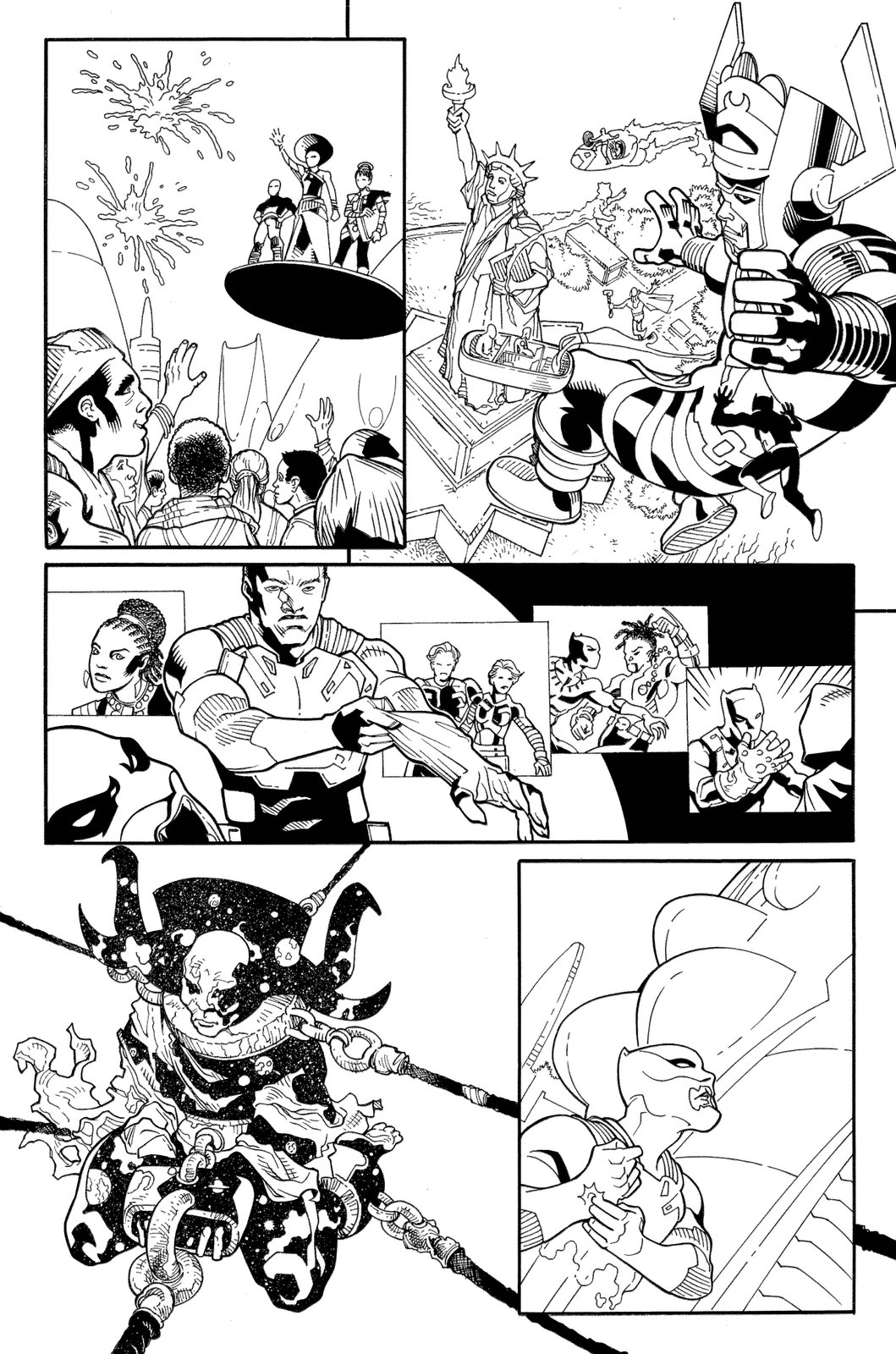 Image of Black Panther 60th Ann. pg2.