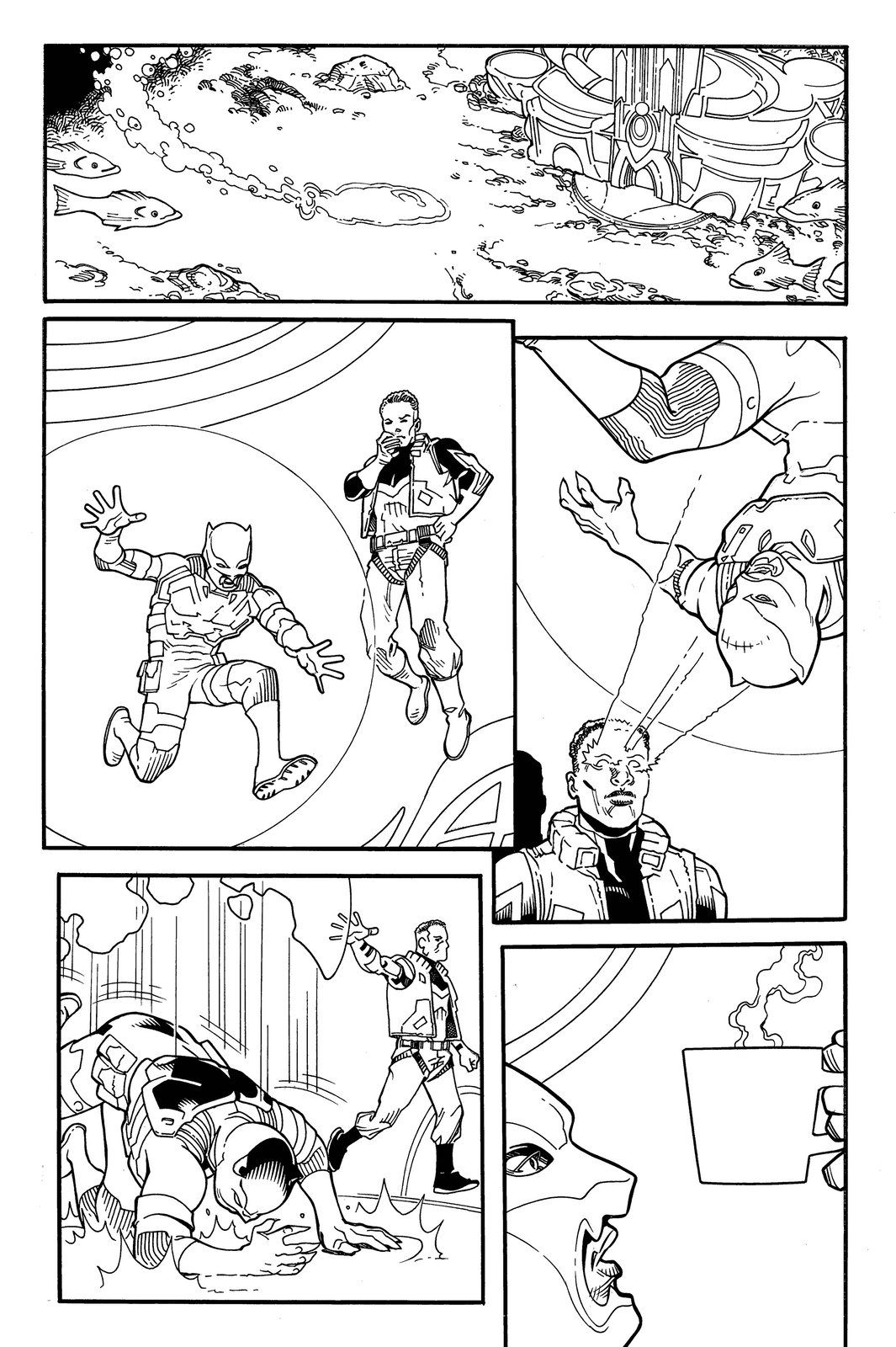 Image of Black Panther 60th Ann. pg7.