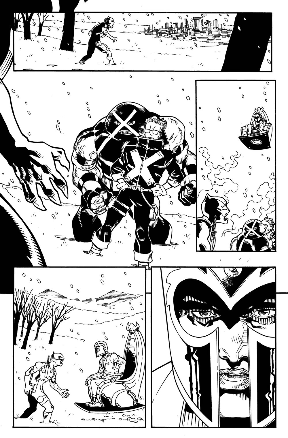 Image of Black Panther 60th Ann. pg10.