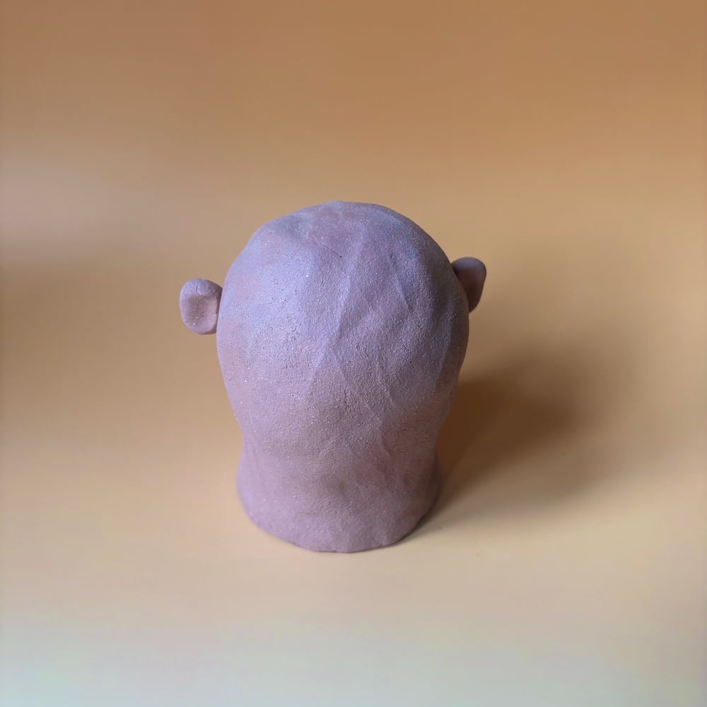 Image of Red clay Beardy guy 