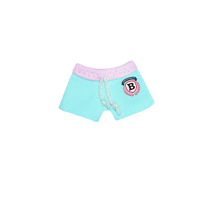 CANDY TEAL TENNIS SHORTS