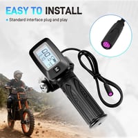 Image 2 of Tuttio Soleil 01 Replacement Throttle withIntegrated Display