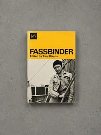 Image 1 of Fassbinder - Ed. Tony Rayns
