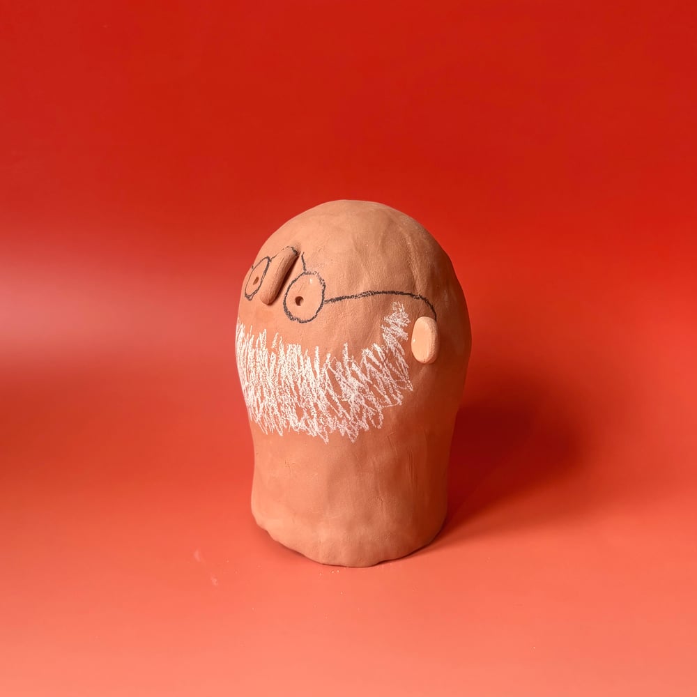 Image of Terracotta Beardy guy 