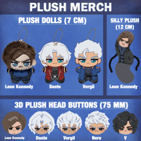 Image 1 of (PRE-ORDER) PLUSH MERCH (DMC, Resident Evil)