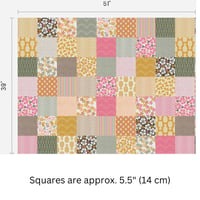 Image 3 of Tropical Chill Charm Quilt