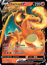 Charizard V - SWSH: Crown Zenith - Near Mint