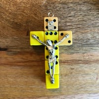 Image 4 of Lousy Crucifix -  handmade dice crucifix 