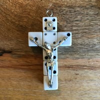 Image 3 of Lousy Crucifix -  handmade dice crucifix 