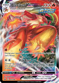 Blaziken VMAX - SWSH06: Chilling Reign - Near Mint