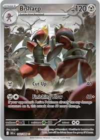 Bisharp - 143/086 - SV: Black Bolt - Near Mint